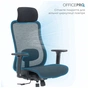 Офісне крісло OfficePro Wave OC670-B-B-B (OC670-B-B-B) - зменшене зображення 3