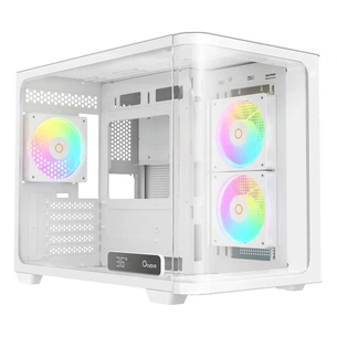 Корпус для ПК OCYPUS IOTA C50 WH CURVE ARGB DIGITAL (IOTA-C50-WHD300CD-GL) зображення 1