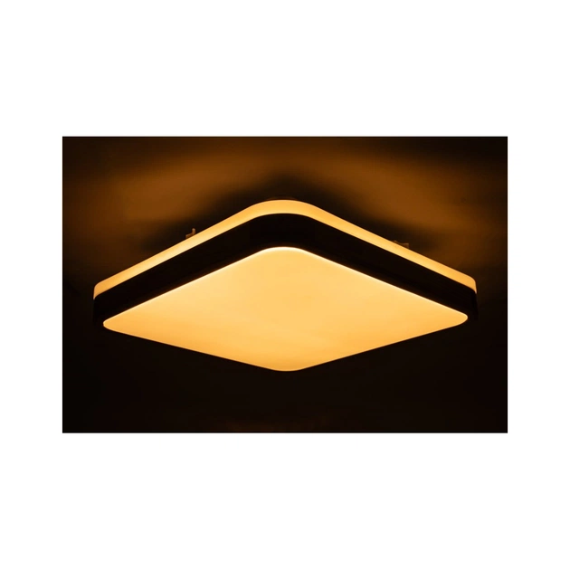 Світильник Vestum GLOW матовий 60W 391*391*65мм 3000К-6500К з ДК акація (VS-91050) - picture 4