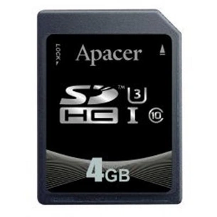 Карта пам'яті Apacer 4GB SDHC Class10 (AP-ISD004GIA-1HTM) зображення 1