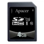 Карта пам'яті Apacer 4GB SDHC Class10 (AP-ISD004GIA-1HTM) - зменшене зображення 1