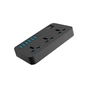 Мережевий фільтр живлення Voltronic TВ-Т09, 3роз, 6*USB Black (ТВ-Т09-Black) - зменшене зображення 2
