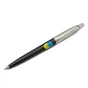 Ручка кулькова Parker JOTTER 17 Originals UKRAINE Black CT BP Тризуб фігурний на тлі прапора (15632_T1026u) - зменшене зображення 2