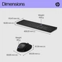 Комплект HP 650 Wireless UA Black (4R013AA) - зменшене зображення 9