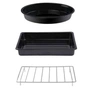 Електропіч HouseTech 12803 red - зменшене зображення 2