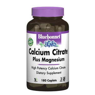 Мінерали Bluebonnet Nutrition Цитрат Кальція + Магній, 180 капсул (BLB-00718) зображення 1