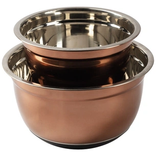 Миска Bergner Copper, набір 2 шт, 20/24 см (BGEU-6317) зображення 1