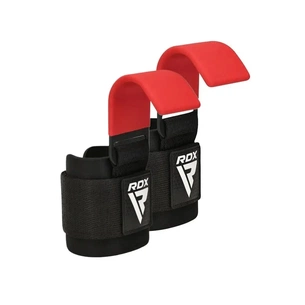 Гаки для тяги на зап'ястя RDX W5 Gym Hook Strap Red Plus (WAN-W5R+) изображение 1