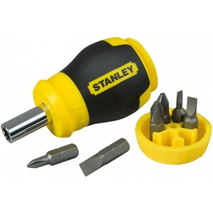 Викрутка Stanley Multibit Stubby з 6 змінними бітами (0-66-357) зображення 1