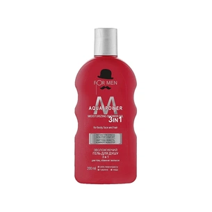 Гель для душу Family Doctor For Men Aqua Power Shower Gel 3 in 1 200 мл (4823080004418) зображення 1