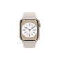 Смарт-годинник Apple Watch Series 8 GPS 41mm Starlight Aluminium Case with Starlight Sport Band - Regular (MNP63UL/A) - зменшене зображення 2