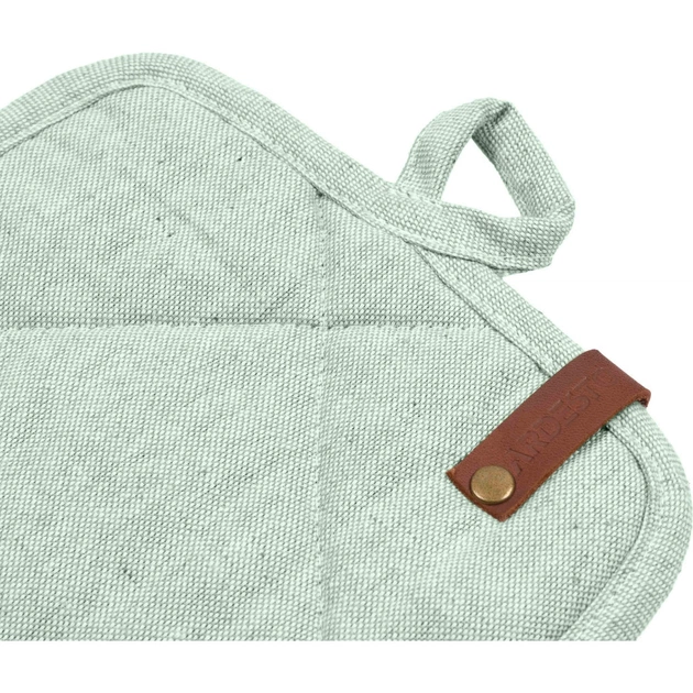 Кухонна прихватка Ardesto Oliver, 20х20 см, 100% бавовна, нап-ч: ватин, аквамарин (ART04OA) - зображення 4