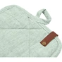 Кухонна прихватка Ardesto Oliver, 20х20 см, 100% бавовна, нап-ч: ватин, аквамарин (ART04OA) - уменьшенное изображение 4