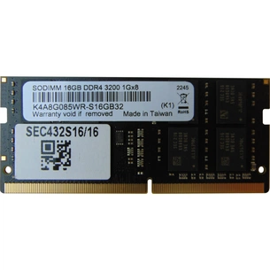 Модуль пам'яті для ноутбука SoDIMM DDR4 16GB 3200 MHz Samsung (SEC432S16/16) зображення 1
