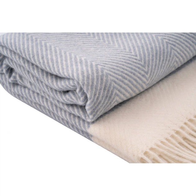 Плед Ardesto Leonardo Bianco 140x200 см, блакитний (ART0503LB) - picture 12