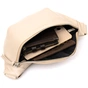 Сумка Grande Pelle Шкіряна на пояс Бежева (11357) - зменшене зображення 6