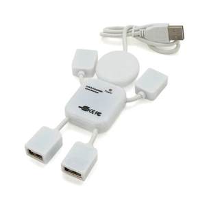 Концентратор Voltronic USB 2.0 to 4xUSB man OEM (YT-HM4-W) зображення 1