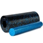 Масажний ролик PowerPlay PP-4348 2 in 1 EPP Foam Roller 33x14см Чорно/Синій (PP_4348_Blue_(33*14)) - зменшене зображення 1