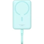 Универсальная мобильная батарея Baseus Magnetic Mini 10000mAh, 30W Blue (P1002210B333-00) - уменьшенное изображение 5