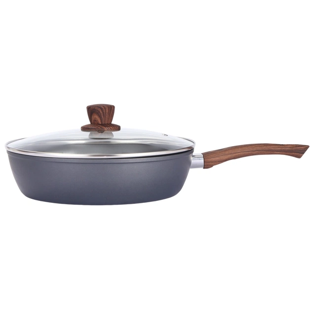 Сковорода Bravo Chef Глибока з кришкою 28 см (BC-1101-28/L) - зображення 1