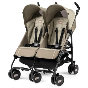 Коляска Peg-Perego Pliko Mini Twin Class Beige (IP04280000SU36SU56) зображення 1