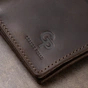 Портмоне Grande Pelle Шкіряне Коричневе (11515) - зменшене зображення 10