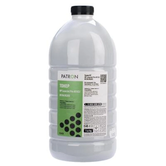 Тонер HP LJ PRO M102/M203/CF217A/CF230A 1кг Patron (PN-HLJPM102-1) - зображення 1