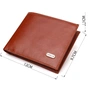 Гаманець Canpellini З натуральної шкіри Коричневий (21762) - зменшене зображення 3