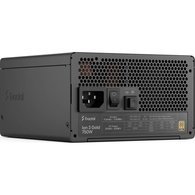 Блок питания Fractal Design 750W Ion 3 Gold (FD-P-IA3G-750-EU) - изображение 12