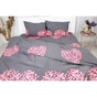 Постільна білизна MirSon Сатин 22-1290 Heart of flowers King Size (2200003605655) - зменшене зображення 2