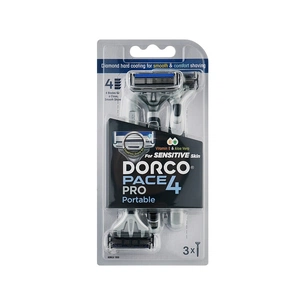 Бритва Dorco Pace 4 Pro Одноразова Для чоловіків 3 шт. (8801038598253) зображення 1