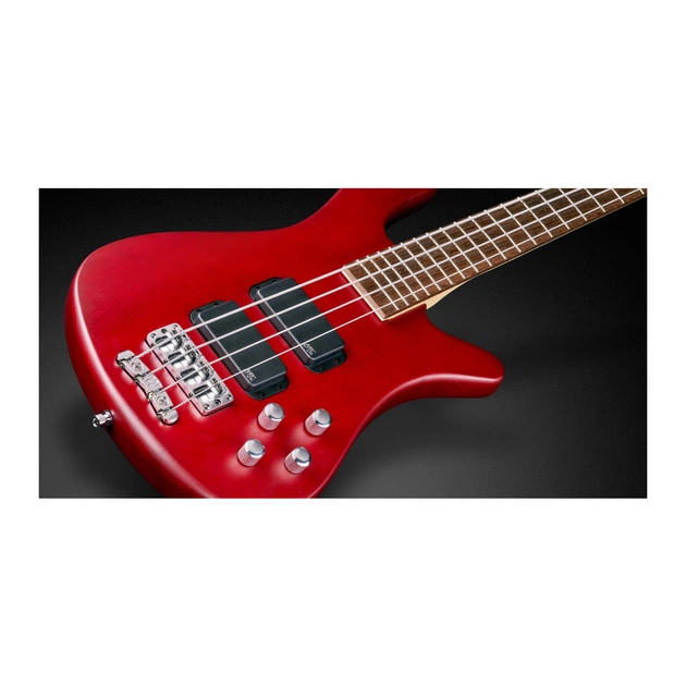 Бас-гітара Warwick RockBass Streamer Standard 4-String - Burgundy Red Transparent Satin (1514120100CACARAWW) - picture 4