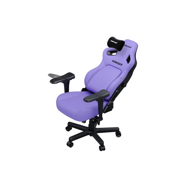 Крісло ігрове Anda Seat Kaiser 4 PVC Size L Violet (AD12YDDC-L-20-V-PV/C) - зображення 2
