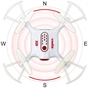 Радіокерована іграшка Syma Квадрокоптер з 2,4 Ггц керуванням 13,5 cм (X21) - зменшене зображення 9