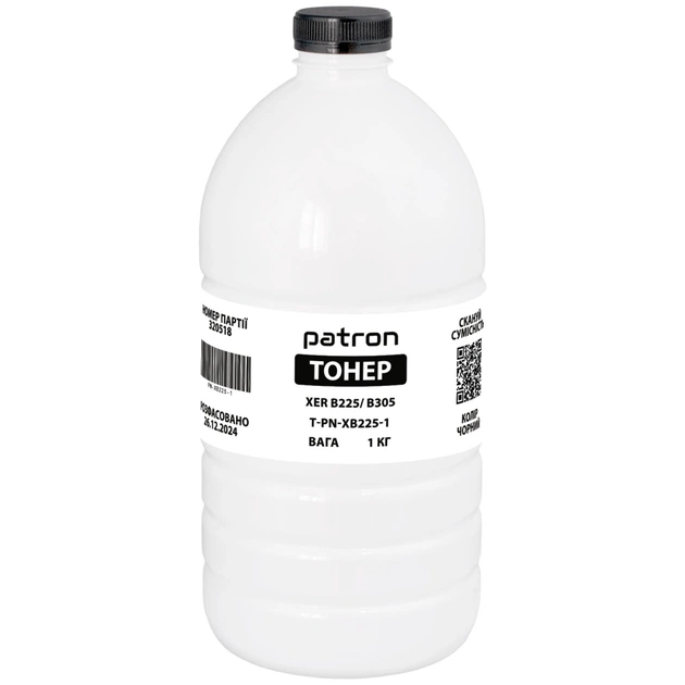 Тонер Xerox B225/B305, 1 кг Patron (PN-XB225-1) - изображение 1