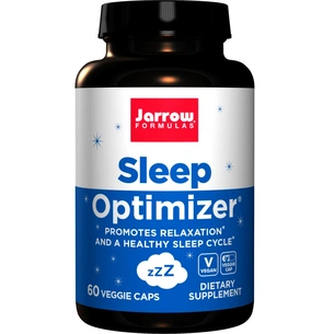 Амінокислота Jarrow Formulas Нормалізація сну, Sleep Optimizer, 60 вегетаріанських капсул (JRW-29049) зображення 1