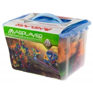 Конструктор Magplayer Набір 198 ел. (MPT-198) зображення 1