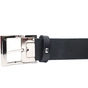 Ремінь Grande Pelle Шкіряний брючний з квадратною пряжкою Чорний (11678) - зменшене зображення 4