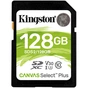 Карта пам'яті Kingston 128GB SDXC class 10 UHS-I U3 Canvas Select Plus (SDS2/128GB) - зменшене зображення 1
