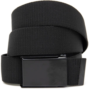 Ремінь Vintage Текстильний з чорною пряжкою Чорний (20530) зображення 1
