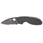 Ніж Spyderco Efficent Black Blade Serrated (C216GPSBBK) - зменшене зображення 1