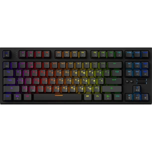 Клавіатура GamePro MK180B Hot-Swap Red Swich RGB USB UA Black (MK180B) зображення 1