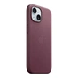 Чохол до мобільного телефона Apple iPhone 15 FineWoven Case with MagSafe Mulberry (MT3E3ZM/A) - зменшене зображення 6