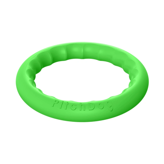 Іграшка для собак Collar PitchDog Кільце для апортування 17 см салатове (62365) - picture 2