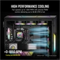 Кулер до корпусу Corsair iCUE AR120 Digital RGB 120mm PWM Fan Triple Pack White (CO-9050169-WW) - зменшене зображення 9