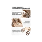 Коляска Kidilo 2в1 Haolaifu H3 Beige бежева (692870766409) (1195569) - зменшене зображення 8