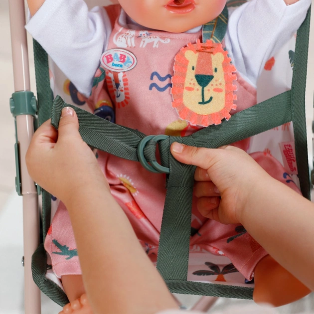 Коляска для ляльок Zapf Baby Born - Тропіки (838327) - зображення 6