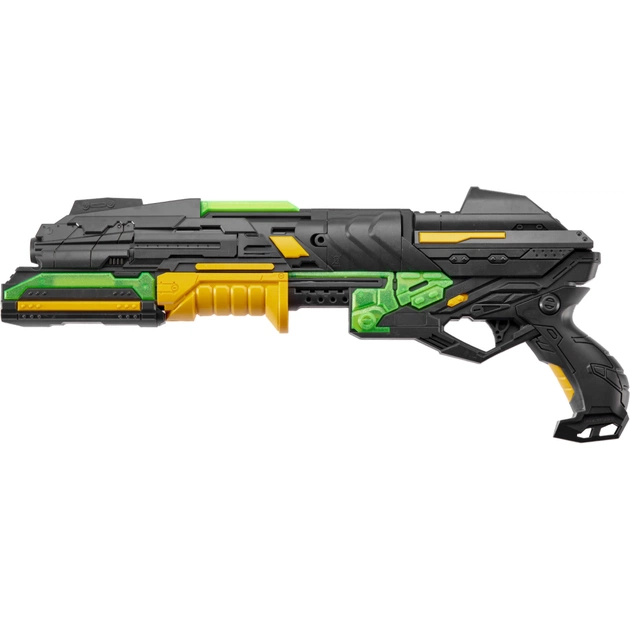 Игрушечное оружие ZIPP Toys Бластер + 14 патронов, жёлтый (FJ1054) - изображение 1