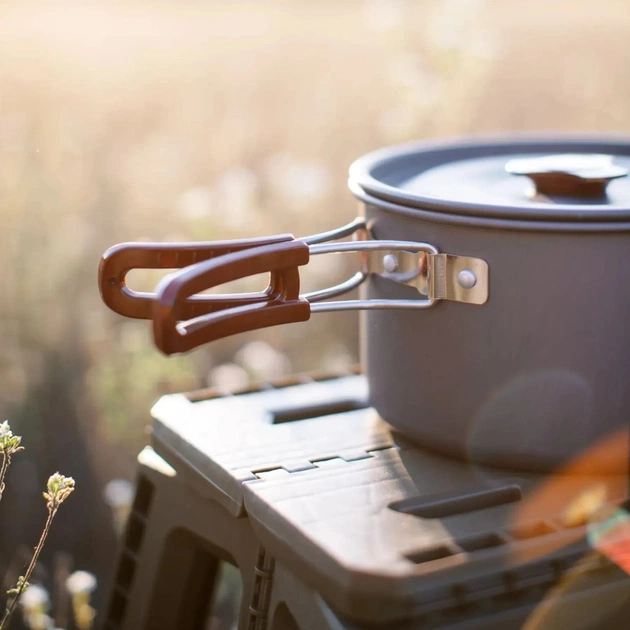 Котел туристичний Tribe Pot 3 л Alu алюмінієвий grey (T-FH-0015-grey) - picture 12