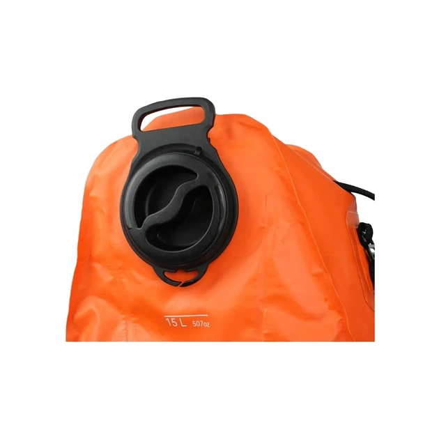 Душ портативний Flextail Tiny Shower Bag із ємністю та насосом 20 л помаранчевий (TSB-650) - picture 3